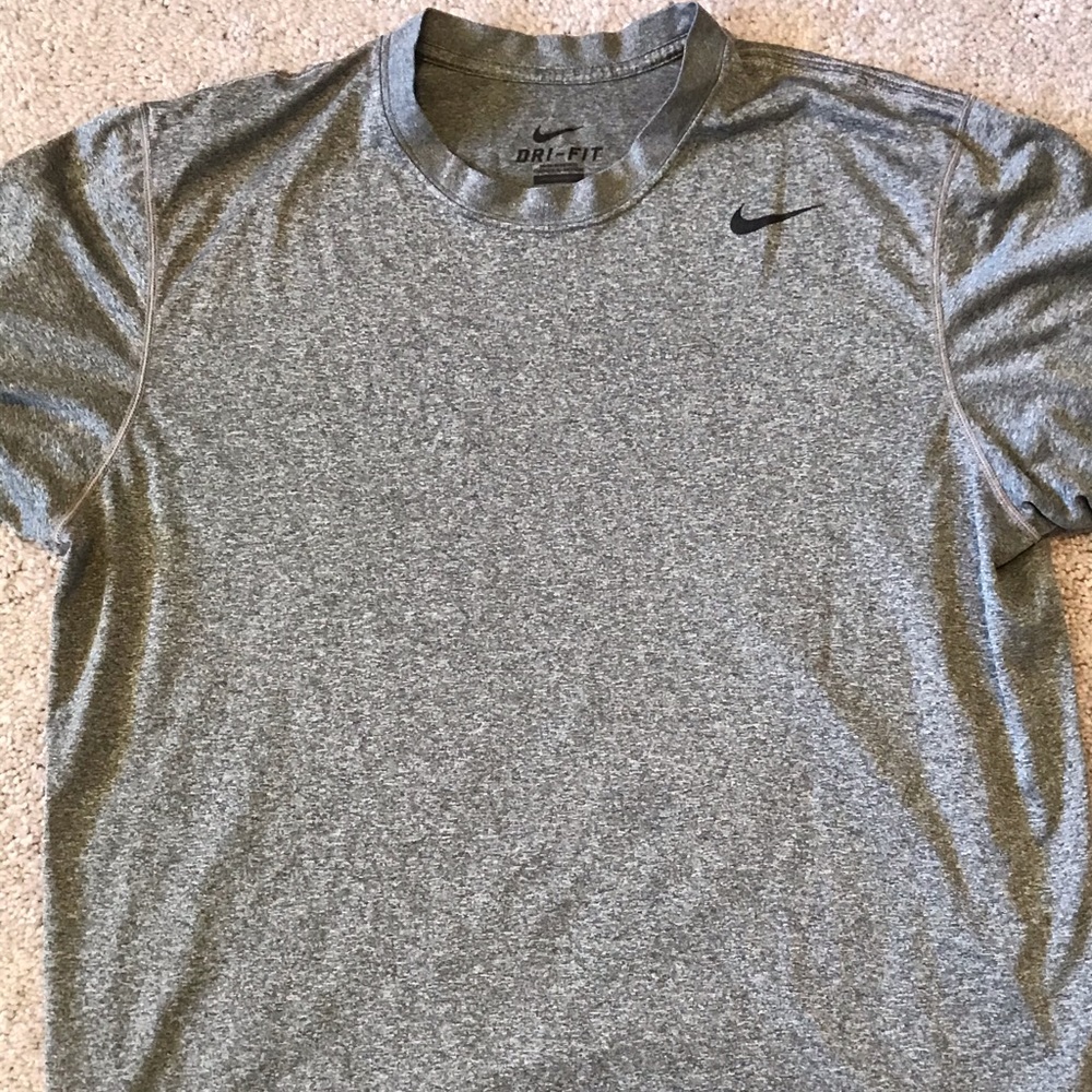 Grey Nike Dry Fit Shirt